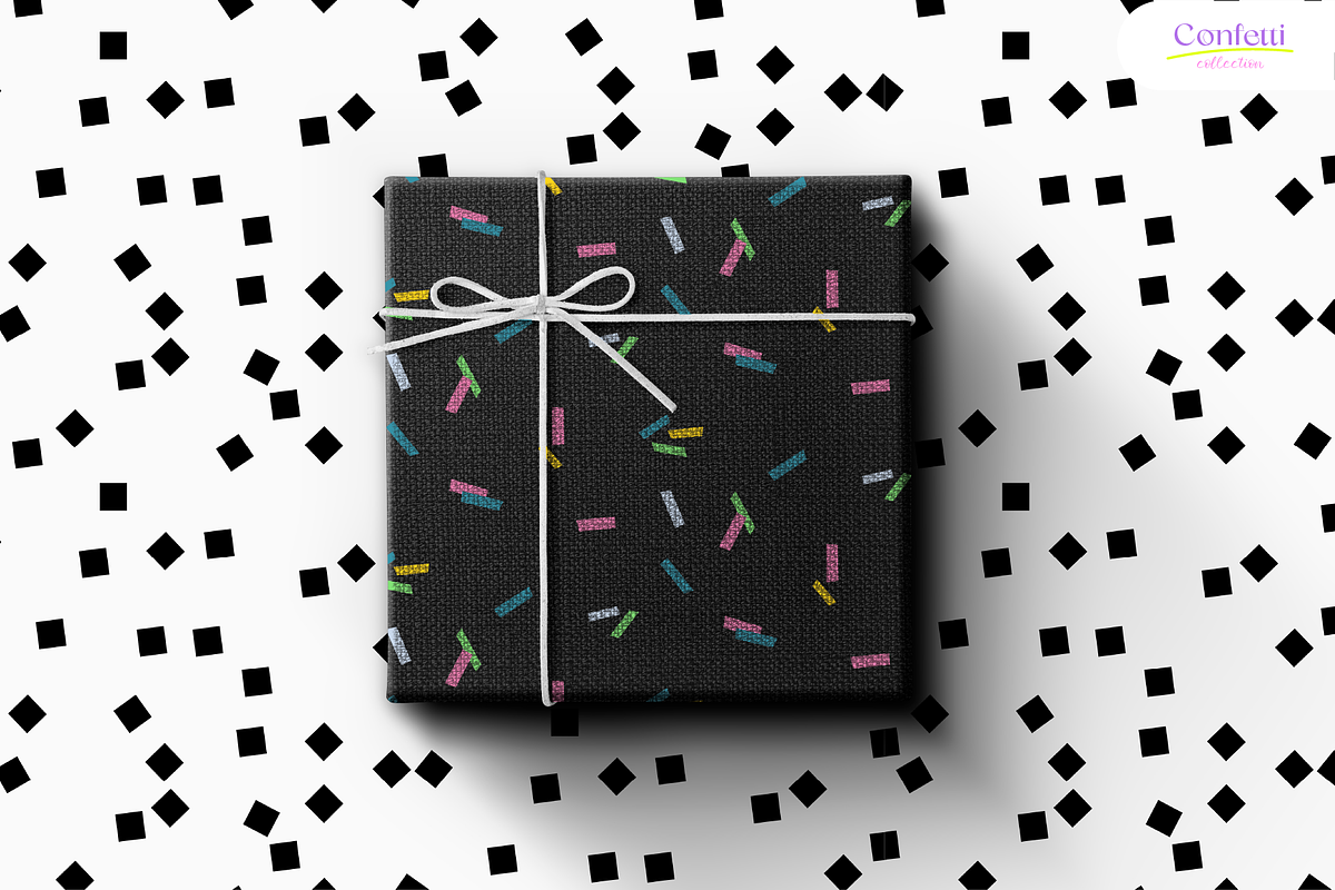 Confetti Festival-Seamless Patterns, a Pattern Graphic by InaCorart (Photo 6 of 7)