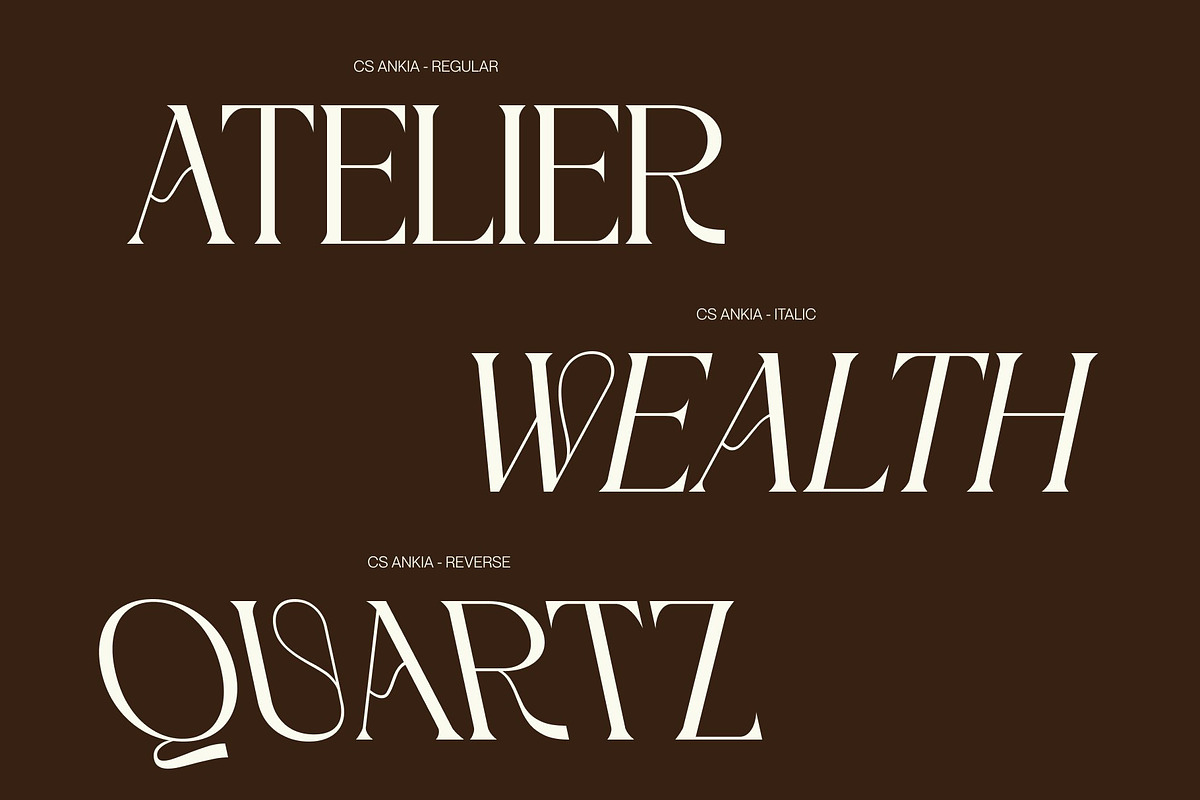 CS Ankia – Elegant Serif Font, a Serif Font by Craft Supply Co. (Photo 3 of 8)