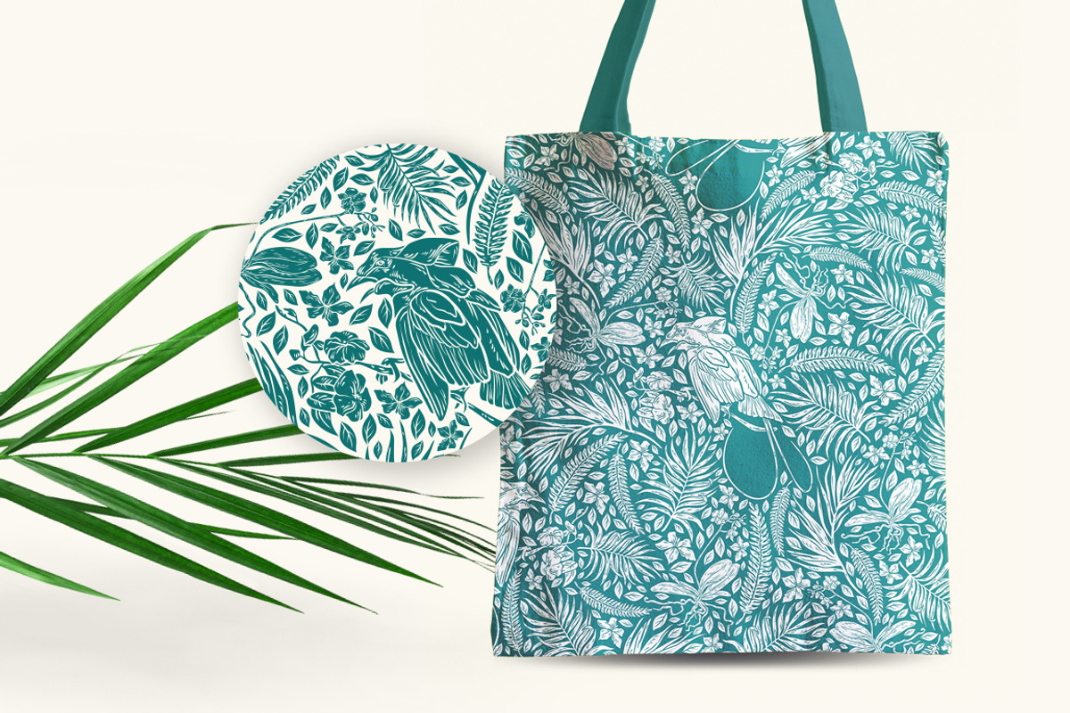 Bird-of-Paradise patterns, a Pattern Graphic by Piñata (Photo 7 of 13)