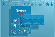Christmas Denim Vector Collection, a Seasonal Illustration by YuNa (Thumbnail 6 of 8)