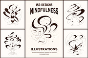 150 Mindfulness Illustration, a Person Illustration by Prosymbols (Thumbnail 1 of 13)