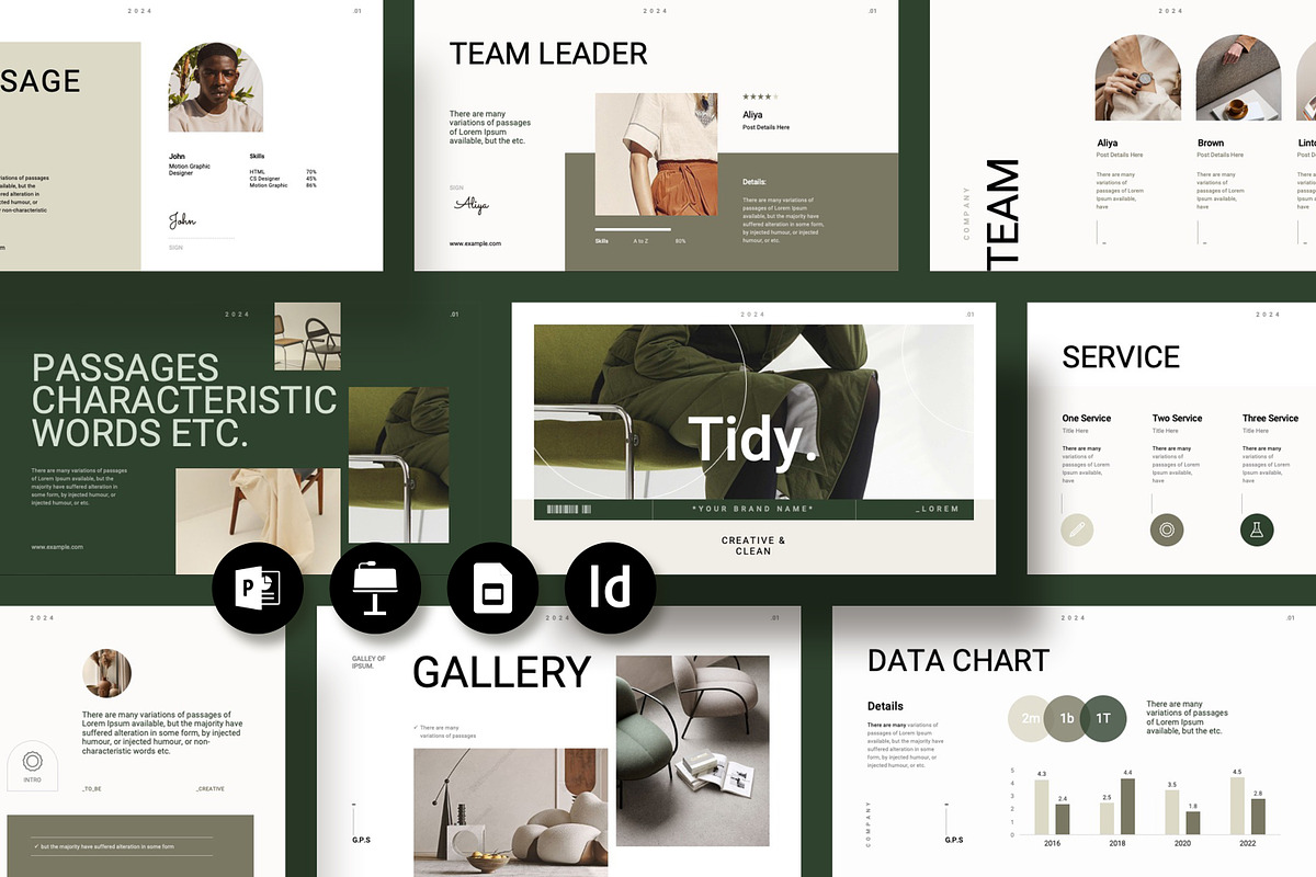 TIDY_MinimalTemplate, a Presentation Template by GoldenPixelStudio