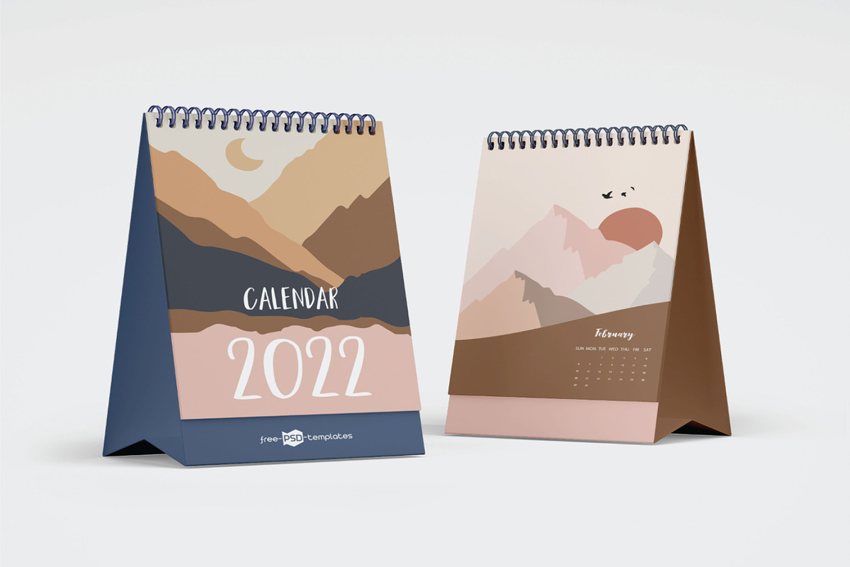 Natural calendar 2022 template, an Illustration by Piixypeach (Photo 4 of 5)