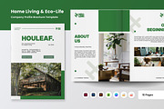 Sustainable Home Company Profile, a Brochure Template by productype1 (Thumbnail 1 of 6)