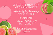 Fresh Guava, a Script Font by khurasan (Thumbnail 6 of 7)