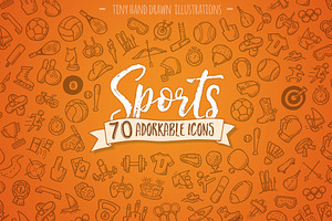 Sports - Hand Drawn Icons