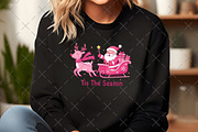 Tis the Season,Santa Reindeer Sleigh, an Illustration by Craft Nest (Thumbnail 4 of 6)