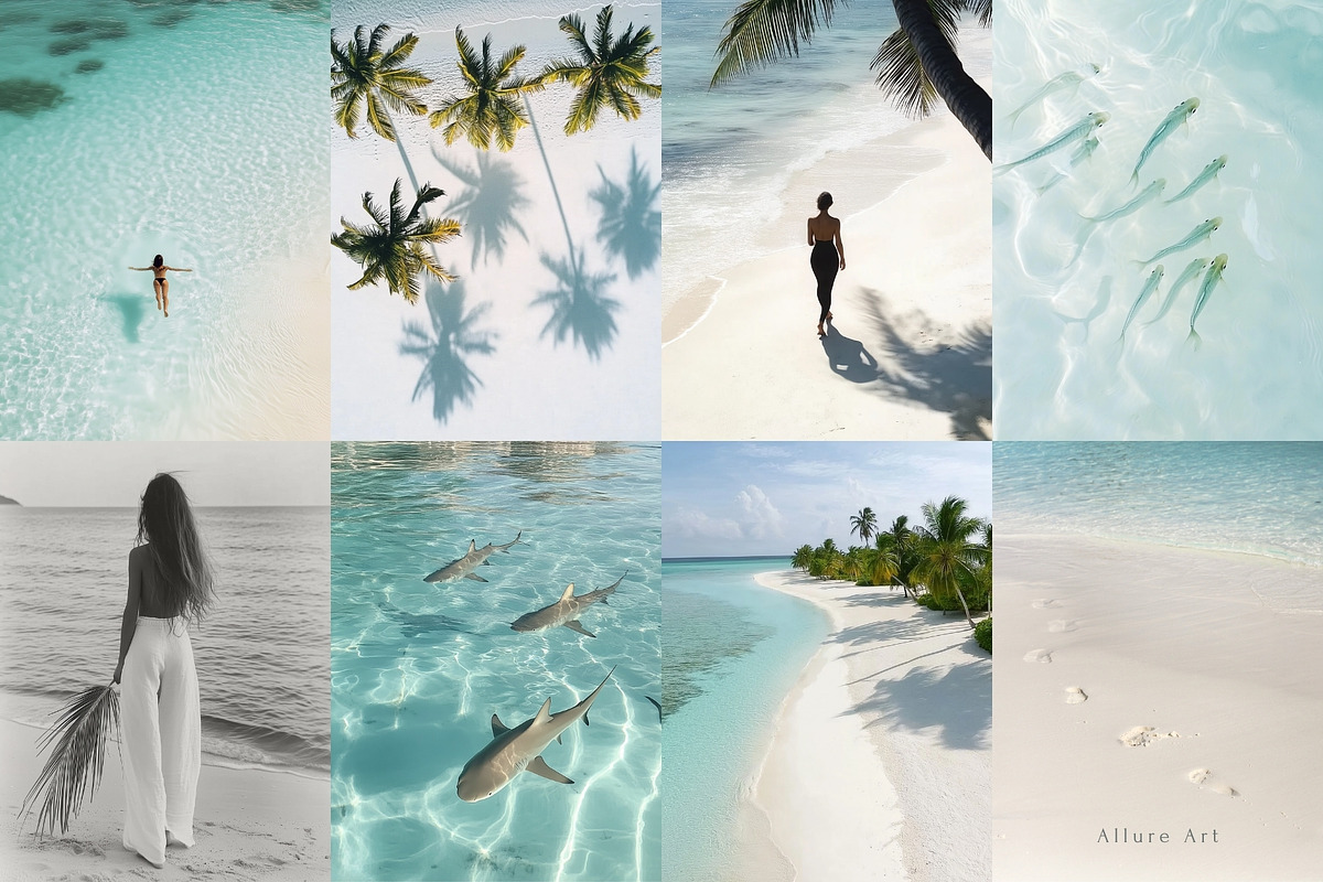 890 Summer Beach Stock Images Bundle, a Beauty & Fashion Photo by Allure Art (Photo 9 of 19)