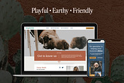 Showit template - Rio Grande, a Websites & App Template by Amanda Pena Design (Thumbnail 6 of 6)