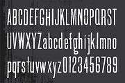 Gothic Extra Extra Compressed, a Sans Serif Font by Doug Best Foundry (Thumbnail 2 of 4)