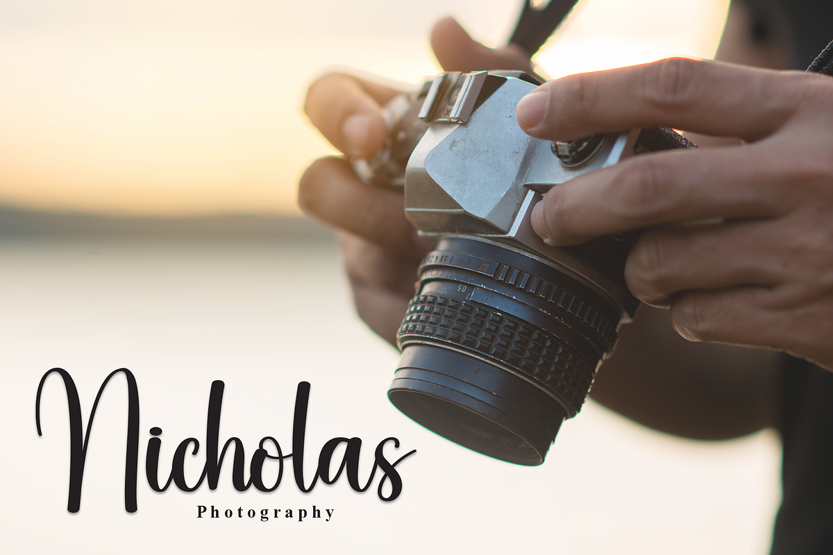 Yesterday | Script Font, a Handwritten Font by Scratchones (Photo 3 of 8)