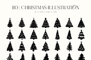 Linocut Christmas | Posters and Card, an Object Graphic by KetteCreate (Thumbnail 12 of 19)