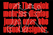 Roxhead - Condensed Font, a Sans Serif Font by limitype (Thumbnail 8 of 13)