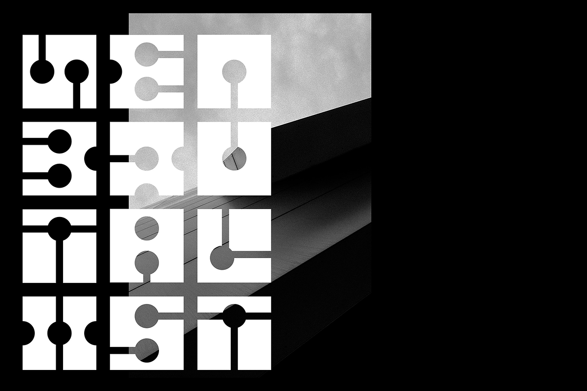 Neo Brutalist Display Font, a Sans Serif Font by secret-cache (Photo 2 of 5)