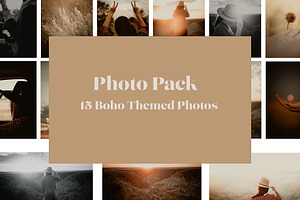 Boho Stock Photo Pack