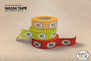 Washi Tape Party Mockup, a Packaging Mockup by INCDesign (Thumbnail 5 of 6)