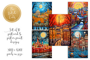 World Cities Postcards & Art Prints