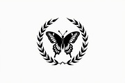 Butterfly Wreath Clipart Bundle, an Illustration by Artivon (Thumbnail 7 of 9)