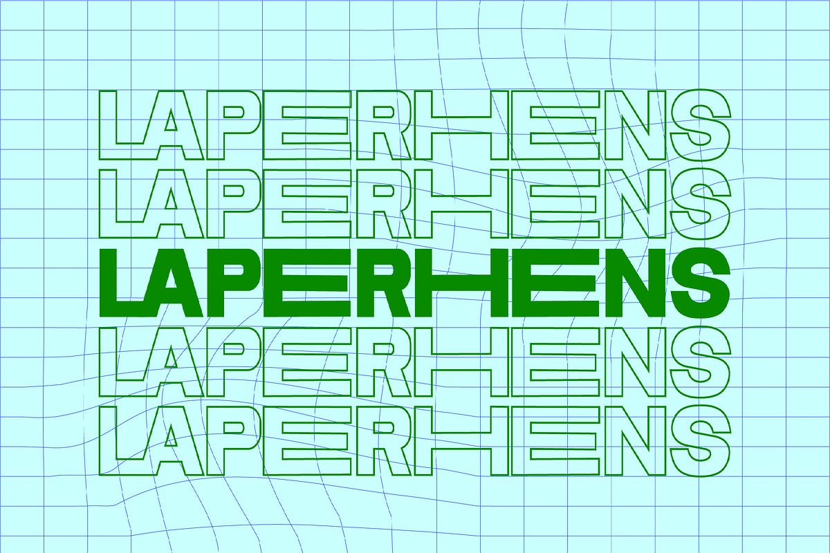 Laperhens Font, a Blackletter Font by Grappict.com (Photo 2 of 5)