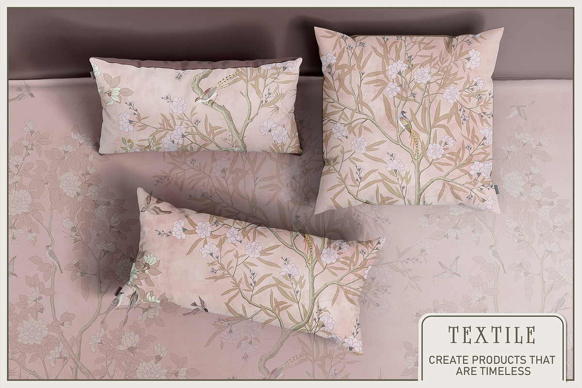 Fresco collection Chinoiserie, a Wallpaper Graphic by Natalia0307 (Photo 11 of 11)