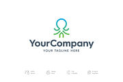 Minimal Modern Octopus Logo, a Branding & Logo Template by Minimalist Logos (Thumbnail 1 of 5)