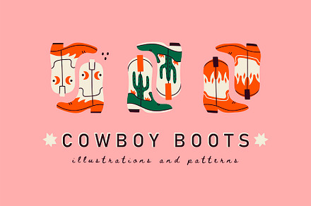 Cowboy boots, an Object Illustration by Twisted Tail