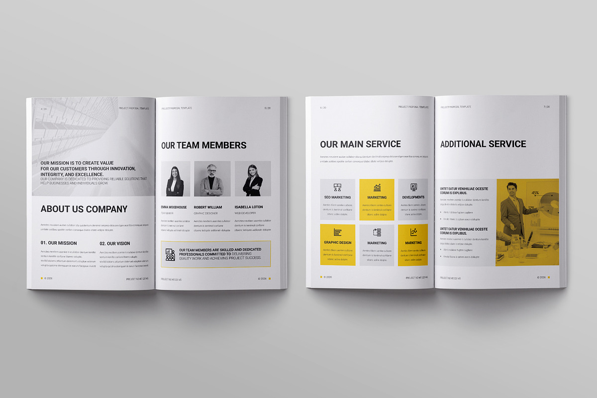 Proposal Bundle 4 in 1, a Brochure Template by ElvinPrint (Photo 13 of 37)