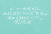 Awesome Sauce Cute Handwritten Font, a Sans Serif Font by Miss Kate (Thumbnail 3 of 4)