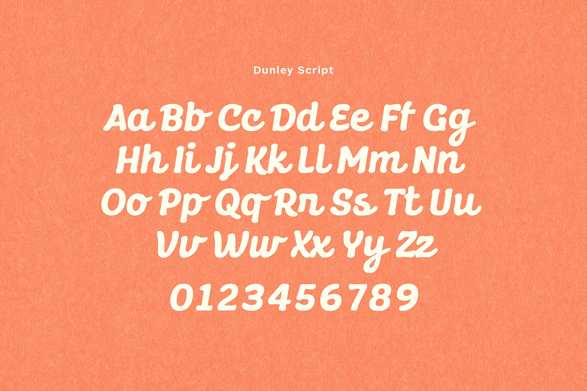 Dunley; Soft Script, a Script Font by Eko Bimantara (Photo 9 of 9)