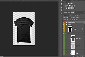 T-Shirt Mockup Back 