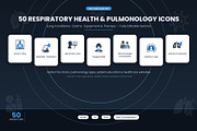 50 Respiratory & Pulmonology Icons, a Duotone Icon by Symbolic Language (Thumbnail 1 of 3)