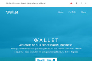 Wallet - Multiporpuse Email Template