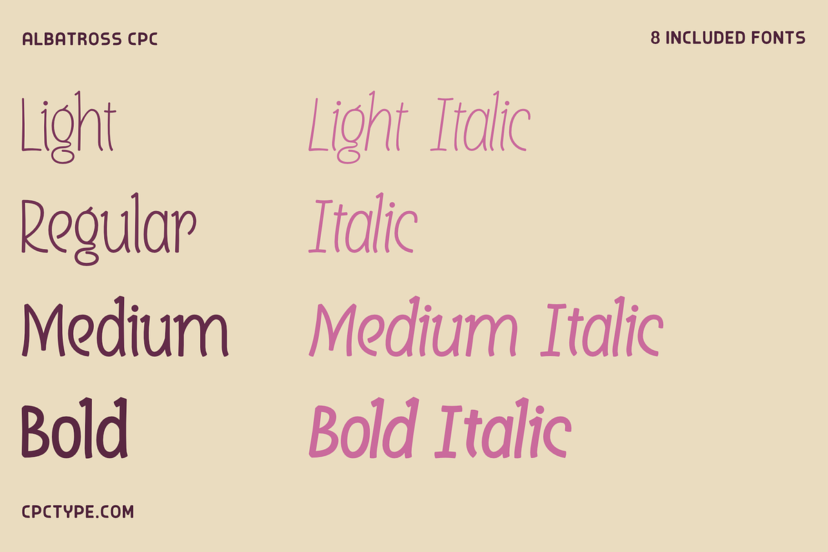 Albatross CPC, a Sans Serif Font by Christopher P. Cacho (Photo 2 of 5)