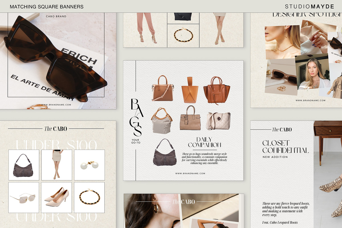 CABO | LTK & Social Media Bundle, a Social Media Template by Studio Mayde (Photo 7 of 8)