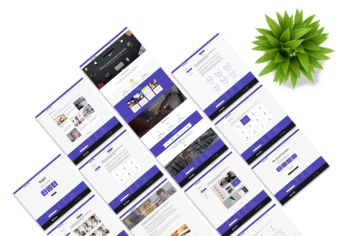 Material Theme, a Websites & App Template by moinkhanuy (Photo 2 of 2)