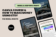 MRR PLR Canva Training Course, a Marketing Template by Design By Hira (Thumbnail 1 of 10)