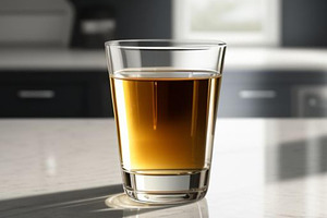 Glass with some apple juice, a Food & Drink Photo by ComfortQ