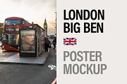 Poster Mockup in London, Westminster, an Advertising Mockup by Brandacle Mockups (Thumbnail 5 of 6)