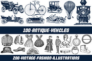 1800+ Vector Illustration Bundle, an Illustration by Chipshpow Graphics (Thumbnail 3 of 11)