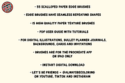Procreate Scalloped Edge Brushes, a Brush Add-On by AlwaysBeColoring (Thumbnail 2 of 14)