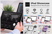 iPad Showcase Responsive Mockups, an iPhone Mockup by Mockups & Illustrations (Thumbnail 1 of 9)