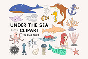 Under The Sea Clipart - Swiitery, an Object Illustration by Iconixar & Friends (Thumbnail 1 of 2)