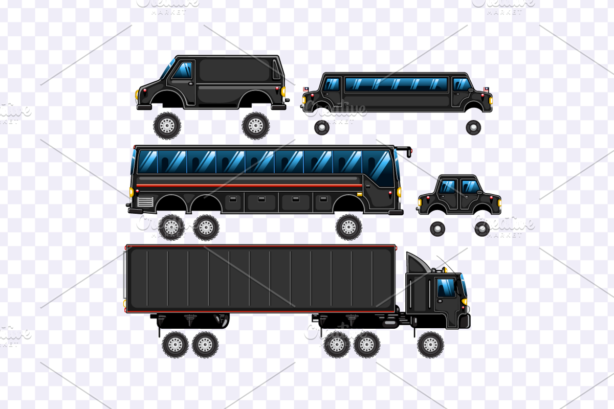 Black Vehicles preview 4
