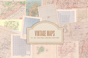 500+ Vintage Maps, an Object Graphic by Lilithcollageart (Thumbnail 10 of 14)