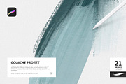 Gouache Pro Set for Procreate, a Brush Add-On by Roman Striga (Thumbnail 1 of 8)