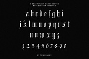 BlackCat Blackletter Vintage Font, a Blackletter Font by Tom Chalky (Thumbnail 3 of 10)
