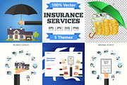 Insurance Services Concepts, an Education Illustration by TAlex (Thumbnail 1 of 7)