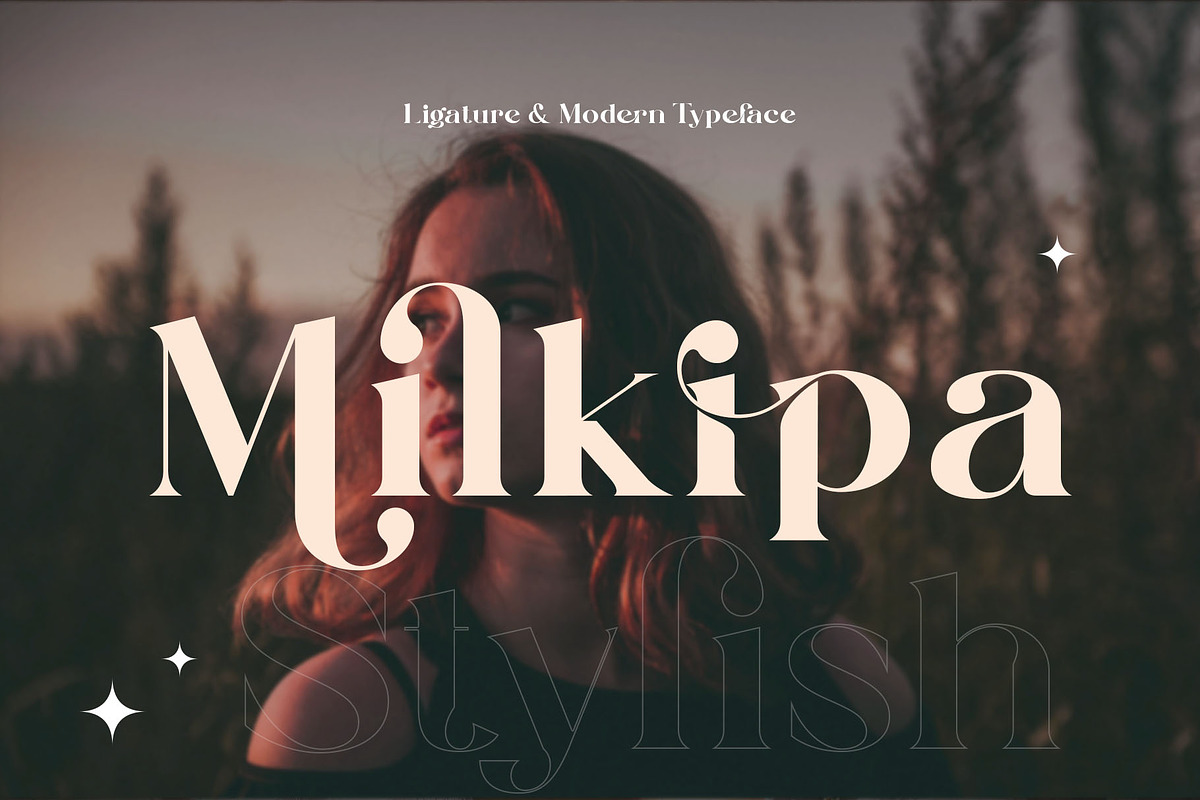 Ligature Font Bundle, a Serif Font by Graphicxell (Photo 45 of 48)