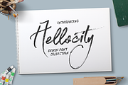 Hellocity, a Script Font by Design Dukkan (Thumbnail 17 of 17)