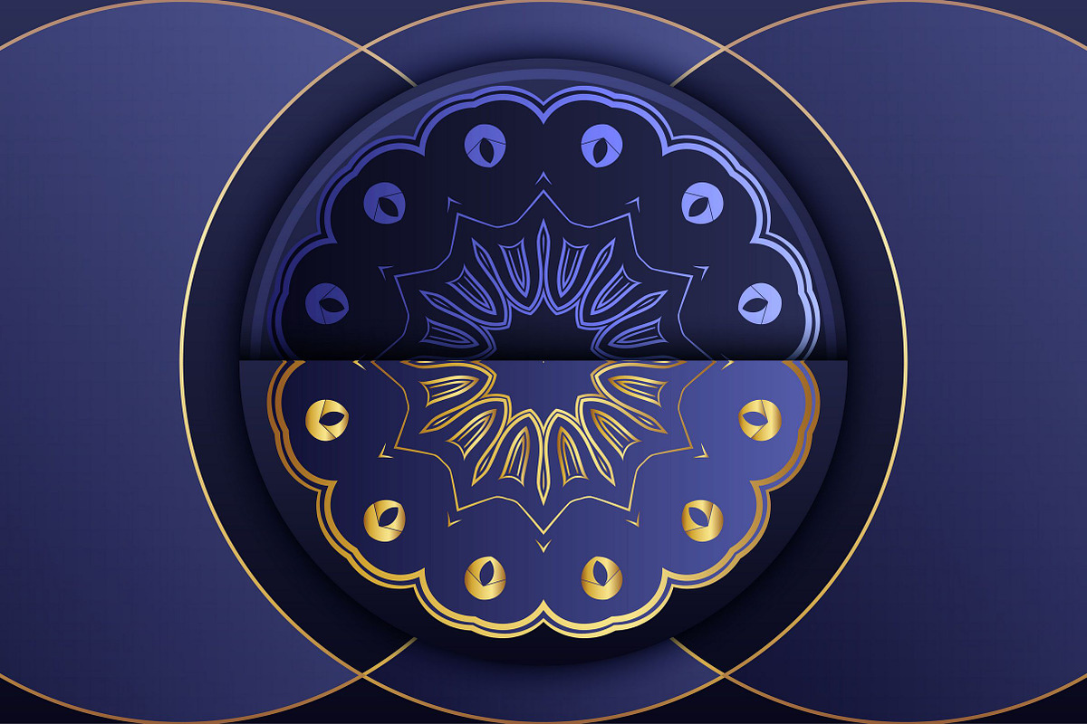 Mandala Circular Pattern Vector Pack, a Background Graphic by NJ Himel (Photo 82 of 95)